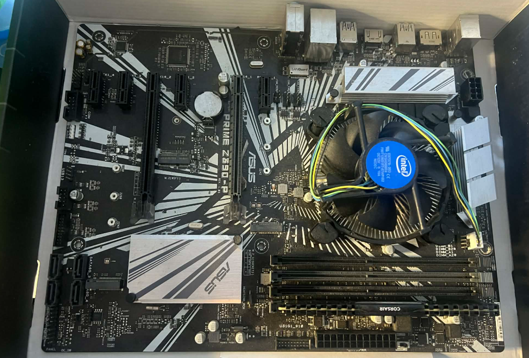ASUS Prime Z390-P + CPU + RAM   #36