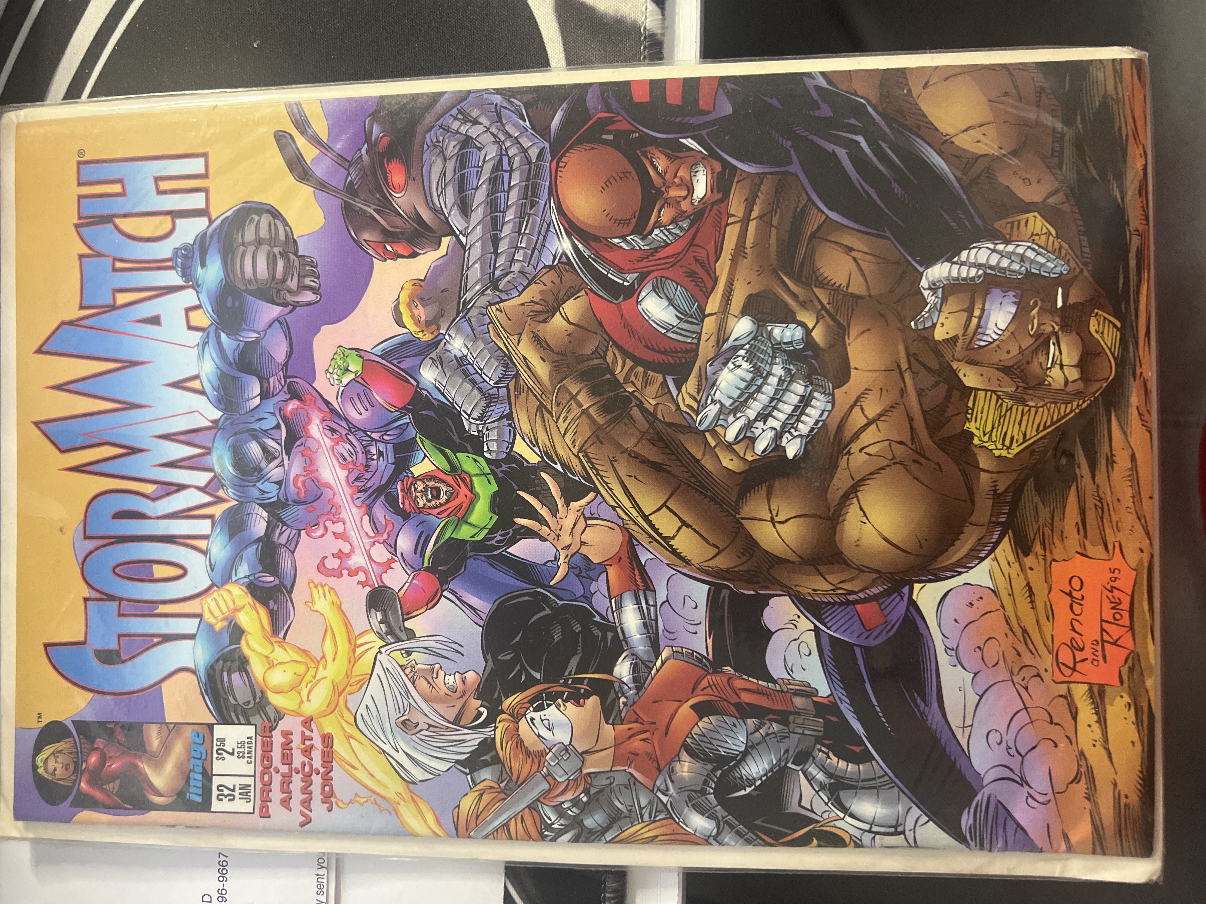 Comic book StormWatch #32 Jan 1995